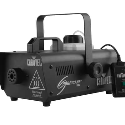 CHAUVET DJ H1000 Hurricane 1000 Fog Machine w/ FC-M & FC-W Wireless Remote image 1