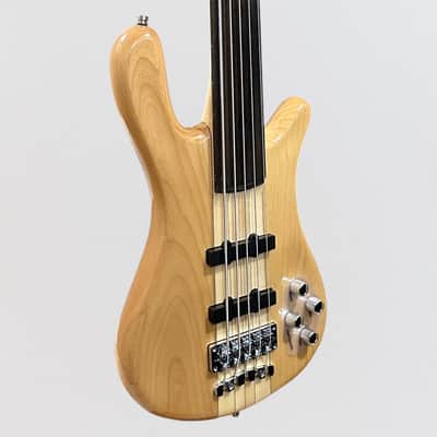 Warwick RockBass Streamer NT I 5-string Fretless Electric Bass Guitar - Natural image 2