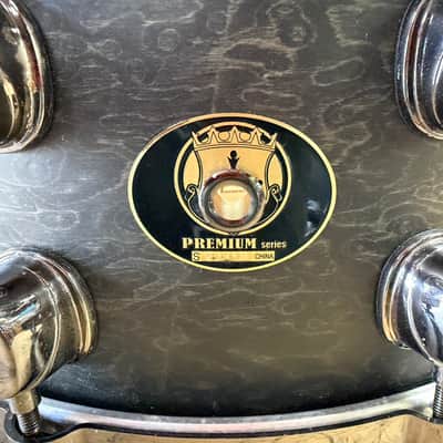 Used Mapex Black Panther Premium Series Birdseye Maple Matte Black 14"x 6.5" Wood Snare Drum Made in China image 4