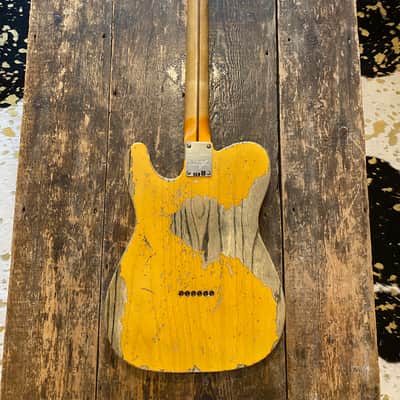 Fender Custom Shop Telecaster 1951 Heavy Relic Butterscotch with OHSC & Docs 2020 image 21