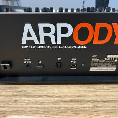 Korg ARP Odyssey FS Rev3 37-Key Duophonic Analog Synthesizer 2017 - Present - Black/Orange image 2