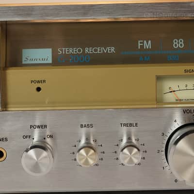 Sansui G-2000 Vintage Receive– Restored – 1 Year Warranty image 6