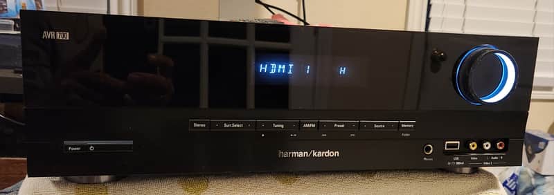 Harman Kardon Harman Kardon® AVR 700 audio/video receiver 2020 - Black image 1