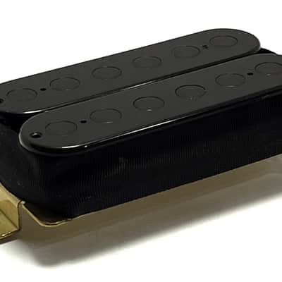 Dragonfire HSS Mixed Hum-Single-Single Pickup Set ft. Oversized Black Response Poles Bridge Humbucker + Middle & Neck Singles image 3