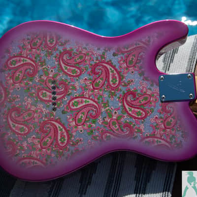 Fender Limited Edition Pink Paisley Telecaster with Maple Fretboard 2026 - Pink Paisley - Better Than New! w Pro Set Up image 8