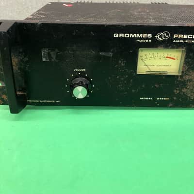 Grommes G125M Precision Power Amplifier RackMounted Solid State 125W Per Channel 1981 -1984  For Repair image 2