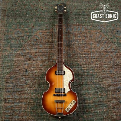 2010 Hofner 500/1 Vintage '62 Thomas Stühlein Made in Germany w/case image 2