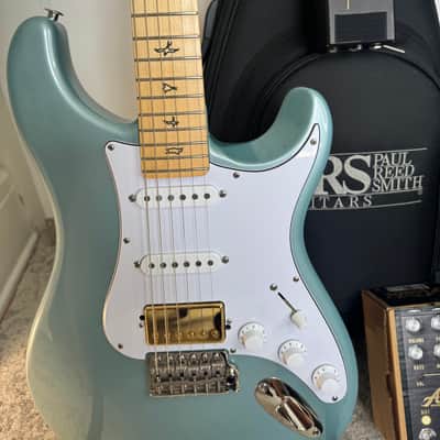 PRS Silver Sky (Polar Blue, Maple Neck) w/ Suhr Asatobucker + Signed Jackson Audio Asabi Pedal image 3