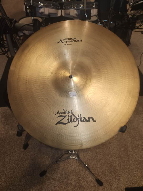 Zildjian 18" A Series Medium Thin Crash Cymbal 2013 - Present - Traditional image 1