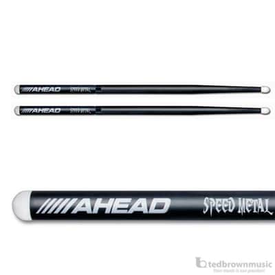 Ahead JJ1 Speed Metal Aluminum Drum Sticks - Nylon Tip - 1 Pair image 1