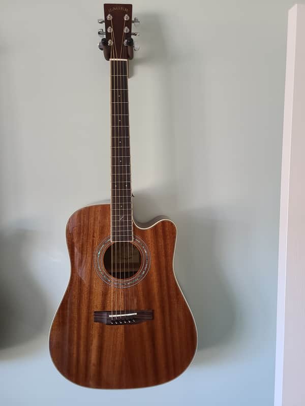 Zager ZAD50ce Solid African Mahogany 2022 - Solid African Mahogany image 1