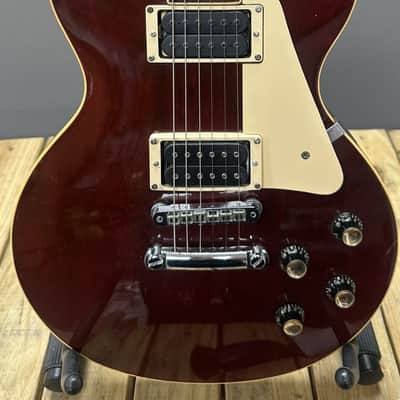 1976 Gibson Les Paul Standard Wine Red Solid Body Electric Guitar, image 1