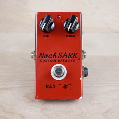 Noah SARK Red Pedal Made in Japan MIJ w/ Box, Patch Cable image 8
