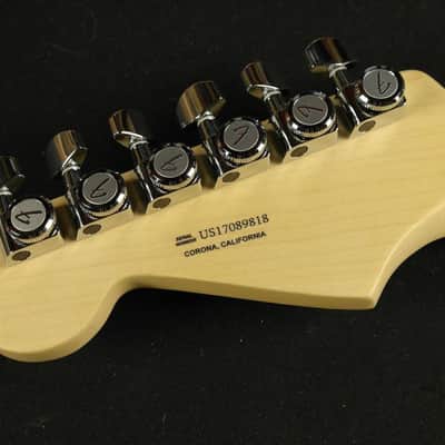 Fender American Elite Stratocaster Guitar, Ocean Turquoise, Maple Board - 0114002708 (818) image 9