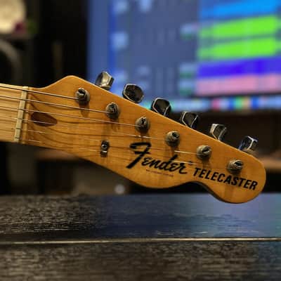 1971 Fender Telecaster in near-mint condition. Blonde finish with case image 4