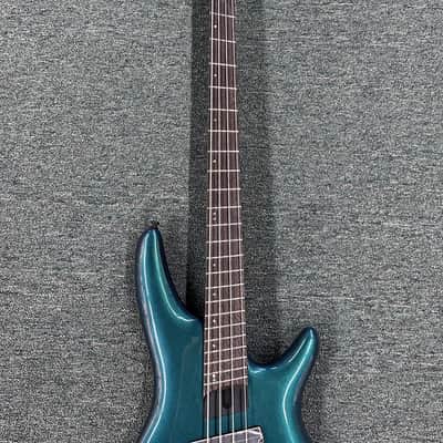 Ibanez Bass Workshop SRMS720 Blue Chameleon Multi-Scale Bass USED - MINT image 4
