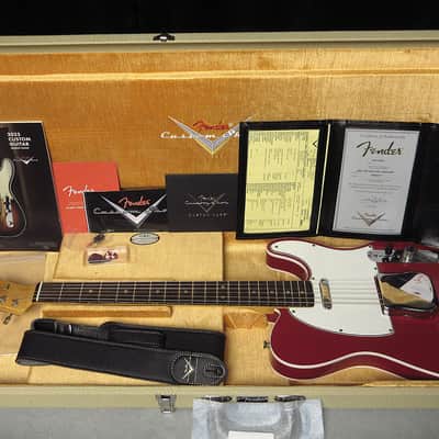 Fender 1960 Telecaster Custom Reissue 2025 Dakota Red Jrn Relic image 14