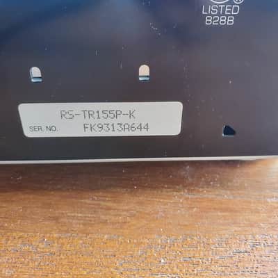 Technics RS-TR155 1990 - Black image 15