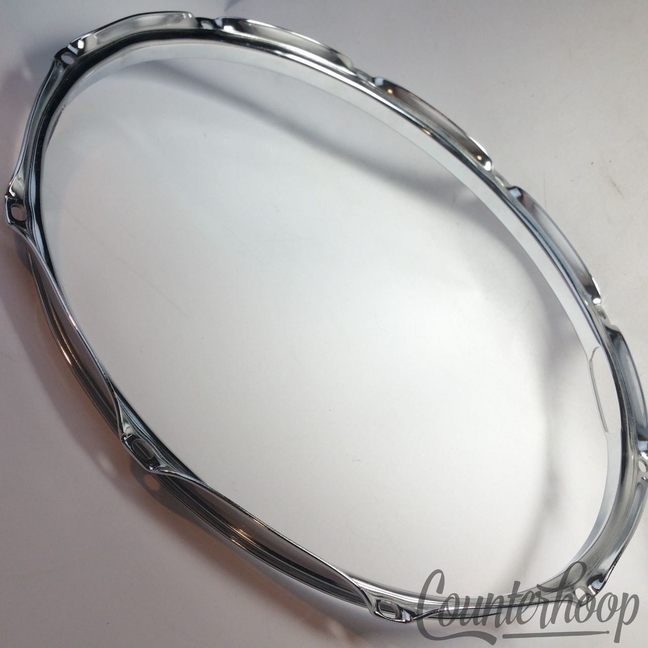 Gibraltar Ludwig Style 14" Snare Drum Resonant Rim/Hoop Chrome 10-Lug 2.3mm — main photograph