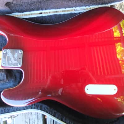 Fender Elite Precision Bass II with Maple Fretboard 1983 - 1985 - Wild Cherry image 7