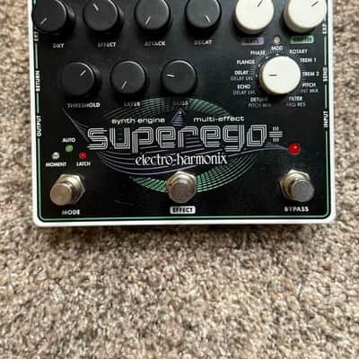 Electro-Harmonix Superego Plus Synth Engine/Multi Effect 2017 - Present - Black/Purple/Green image 1