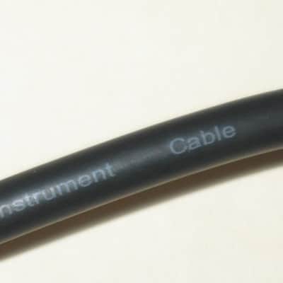 lightly used genuine Fender instrument cable, 10 feet, black PVC - Professional OFC (oxygen-free copper) Noiseless Instrument Cable (1/4" Straight TS Male to 1/4"Straight TS Male plugs) image 9