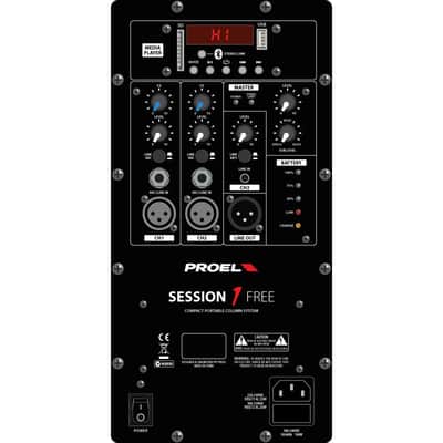 PROEL Session 1 Free - Sistema audio a colonna 400W con Batteria al Litio image 5