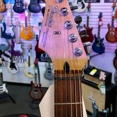 Fender Mexi Standard Stratocaster Left Handed, Black - Pre Owned image 11