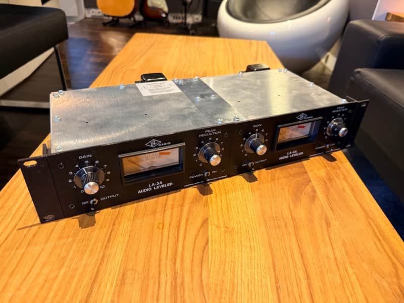 Universal Audio LA3A Paar Stereo Orginal Stereo Pair 19" Urei La-3A image 1