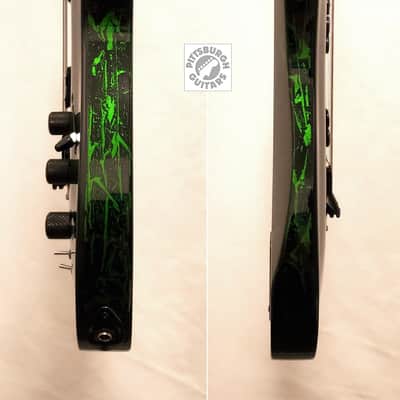 2020 Schecter C-1 FR S Silver Mountain in Toxic Venom; Comes with Gig Bag and Pro-Setup! image 8