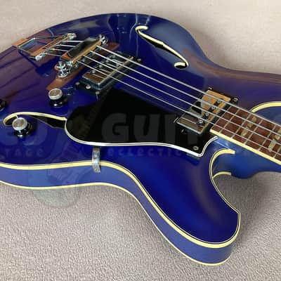 Yamaha SA-70 SA Bass MIJ 1967-72 w/OHSC ***STUNNING*** in Original 'Pearl Marine Blue' ***VERY RARE*** image 9