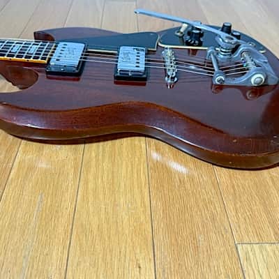 1972 USA Gibson SG Pro Electric Guitar w/ OHSC, Bigsby Tail Piece, P90 Pickups, Very Good Condition image 10