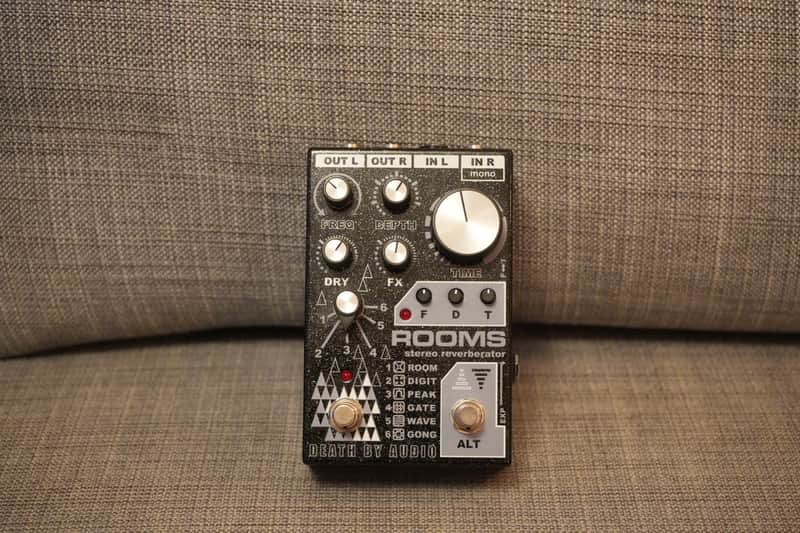 Death By Audio Rooms Stereo Reverb 2020 - Black Sparkle image 1