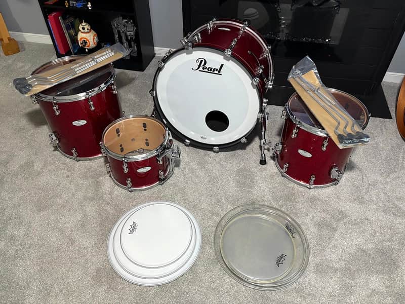 Pearl Music City Custom Reference Pure - Red Sparkle image 1