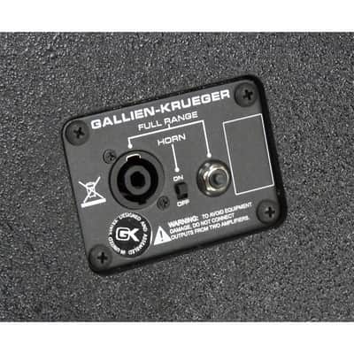 GALLIEN KRUEGER CX410 4x10" 4 ohm Bass Speaker Cabinet image 4