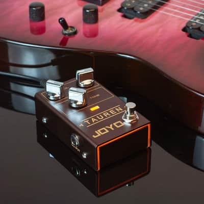 JOYO R-01 Tauren Overdrive guitar effect pedal With wide range of High-Gain 2021 Brown image 3