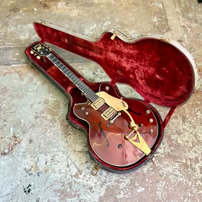 Gretsch 6122 Chet Atkins country gentleman 1966 - Walnut dual mute original vintage USA