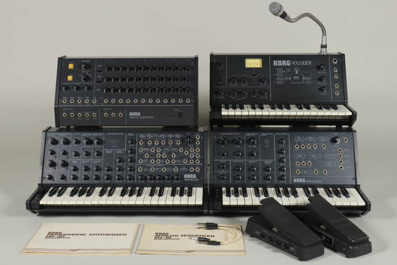 Vintage Korg MS-family: MS-10, MS-20, VC-10, SQ-10, MS-04, FK-3 (serviced) image 1