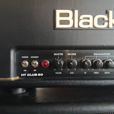 Blackstar HT Club 50 mk 1 head amp. And a 4x12 Speaker Cabinet Blackstar 2000s - Black image 9