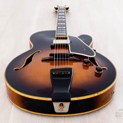 1983 Ibanez JP20 Joe Pass Signature Archtop Electric Guitar Sunburst w/ Super 58 & Case, Japan Fujigen image 13
