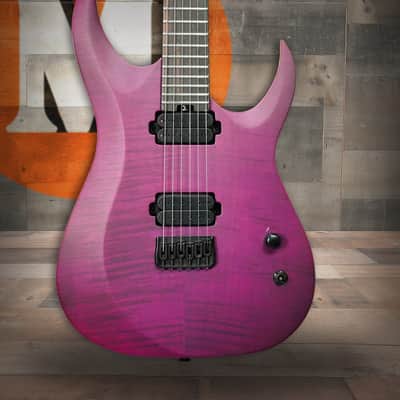 Schecter John Browne Tao-6 Electric Guitar - Satin Trans Purple B-Stock (462) image 1