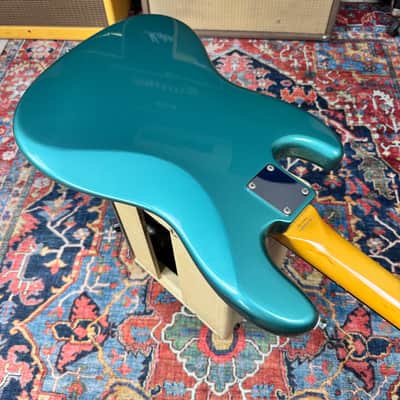 Fender JB-62 75US Vintage Reissue Jazz Bass Ocean Turquoise Metallic - 2004 image 9