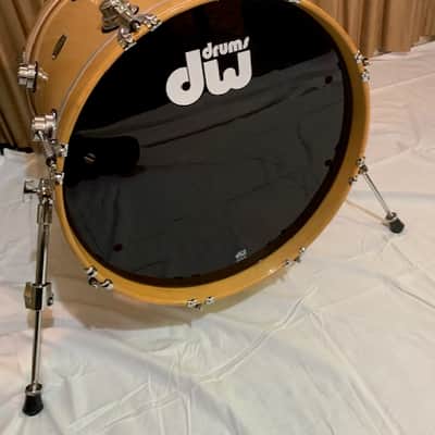 DW Collector series 5 piece jazz drumkit - Natural maple finish Collector Series 1994 - Natural Maple image 2