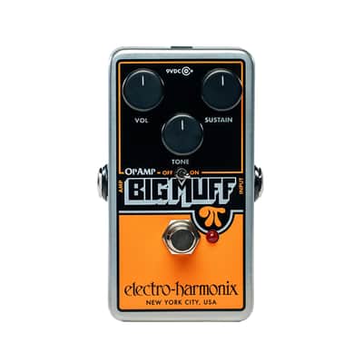 Electro-Harmonix Op Amp Big Muff Pi Fuzz Reissue Distortion Sustainer - Authorized Dealer image 2