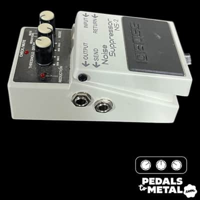 Boss NS-2 Noise Suppressor (Silver Label) 1989 - Present - White X12615 image 3