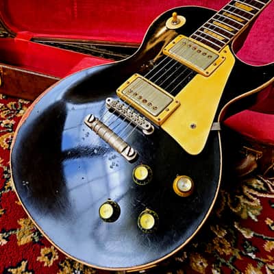 Gibson Custom Shop Les Paul ‘57 Tom Doyle "TIME MACHINE" #109 ~ R7/57 Black Goldtop “SUPER PREMIUM” - Historic Aged w/Doyle Coils TRU-CLONES ‘59 PAFs image 13