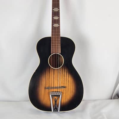 Harmony H929 Stella 1950s - Rebuilt, neck reset, piezo pickup - VIDEO image 1