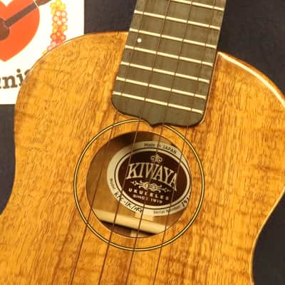 Kiwaya KPC-1K / HG Solid High Grade Hawaiian Koa Concert Ukulele #5350 image 9