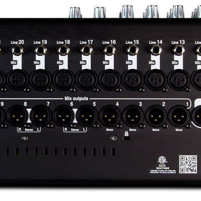 Allen & Heath QU-32C Chrome Edition 32-Channel Digital Mixer 2010s - Black image 4