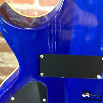 Gibson USA Blueshawk Electric Guitar w/ HSC *HEADSTOCK REPAIR* (1999 - Chicago Blue) image 12